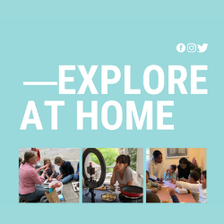 *EVENT* Explore at Home - Tuesdays in Oct. & Nov. 4-5pm