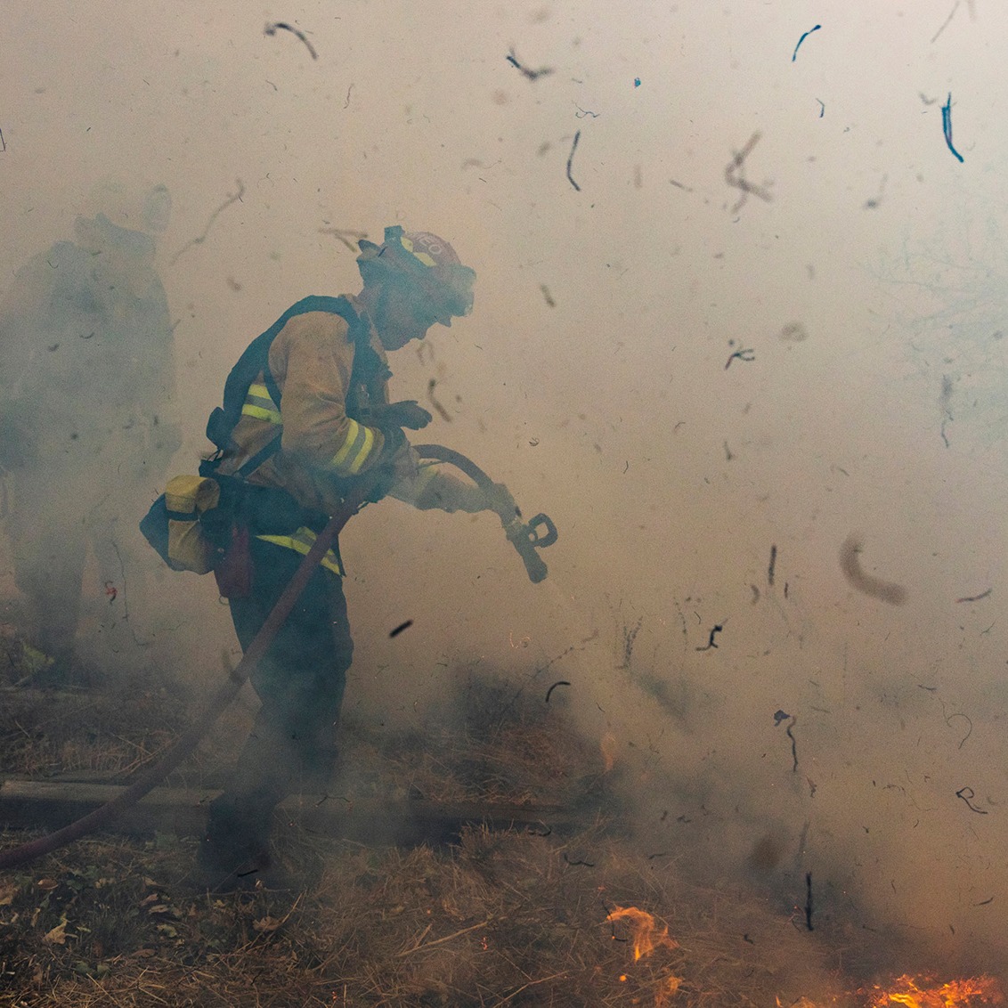 When wildfires sweep through California, who gets left behind?