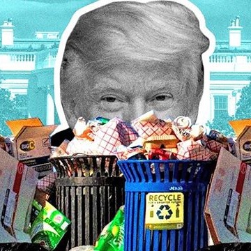 Democrats send Trump a literal trash pile to protest government shutdown