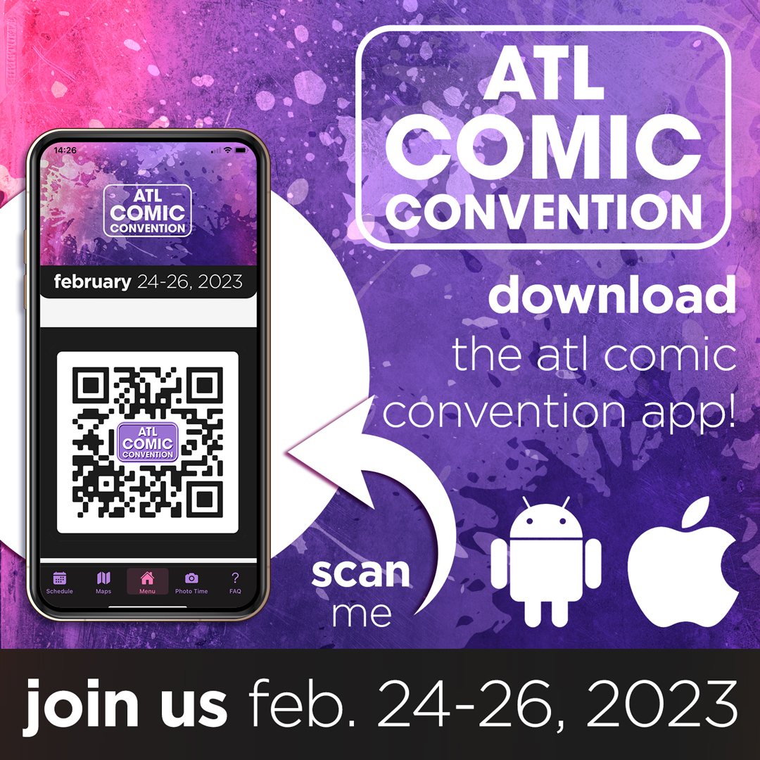 ATL Comic Convention Twitter, Instagram, Facebook Linktree