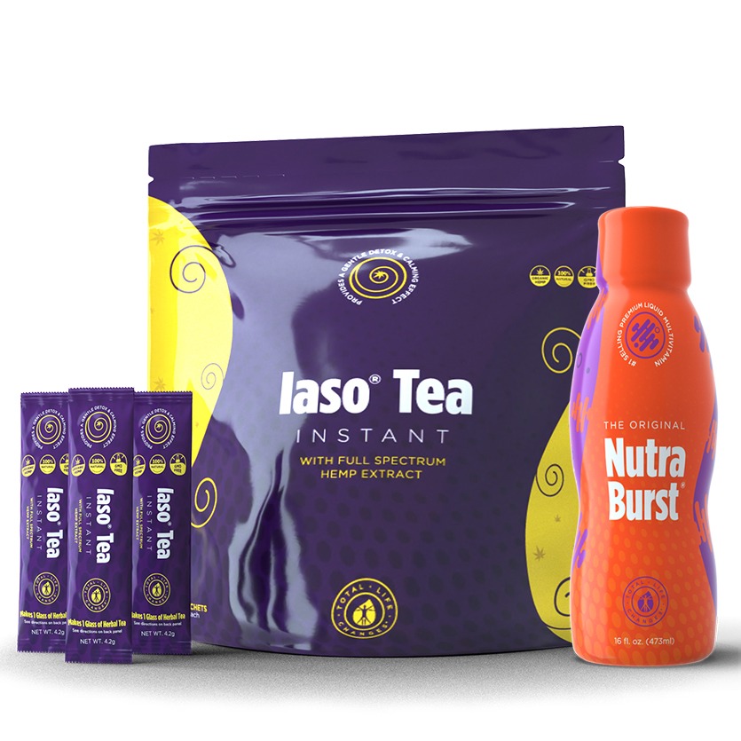 NUTRABURST & CBD DETOX TEA (CHALLENGE KIT)