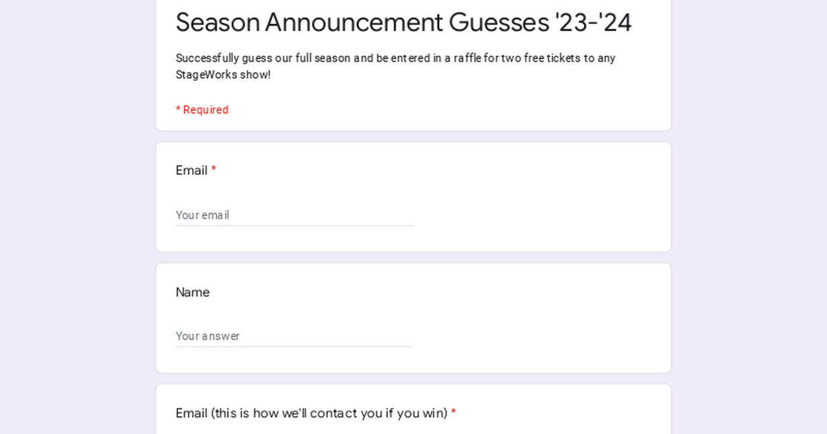 StageWorks Studio 237 Linktree