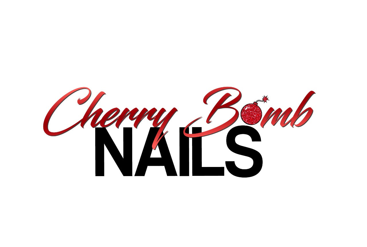 Cherry Bomb Nails 🍒💣 Instagram, Facebook, TikTok Linktree