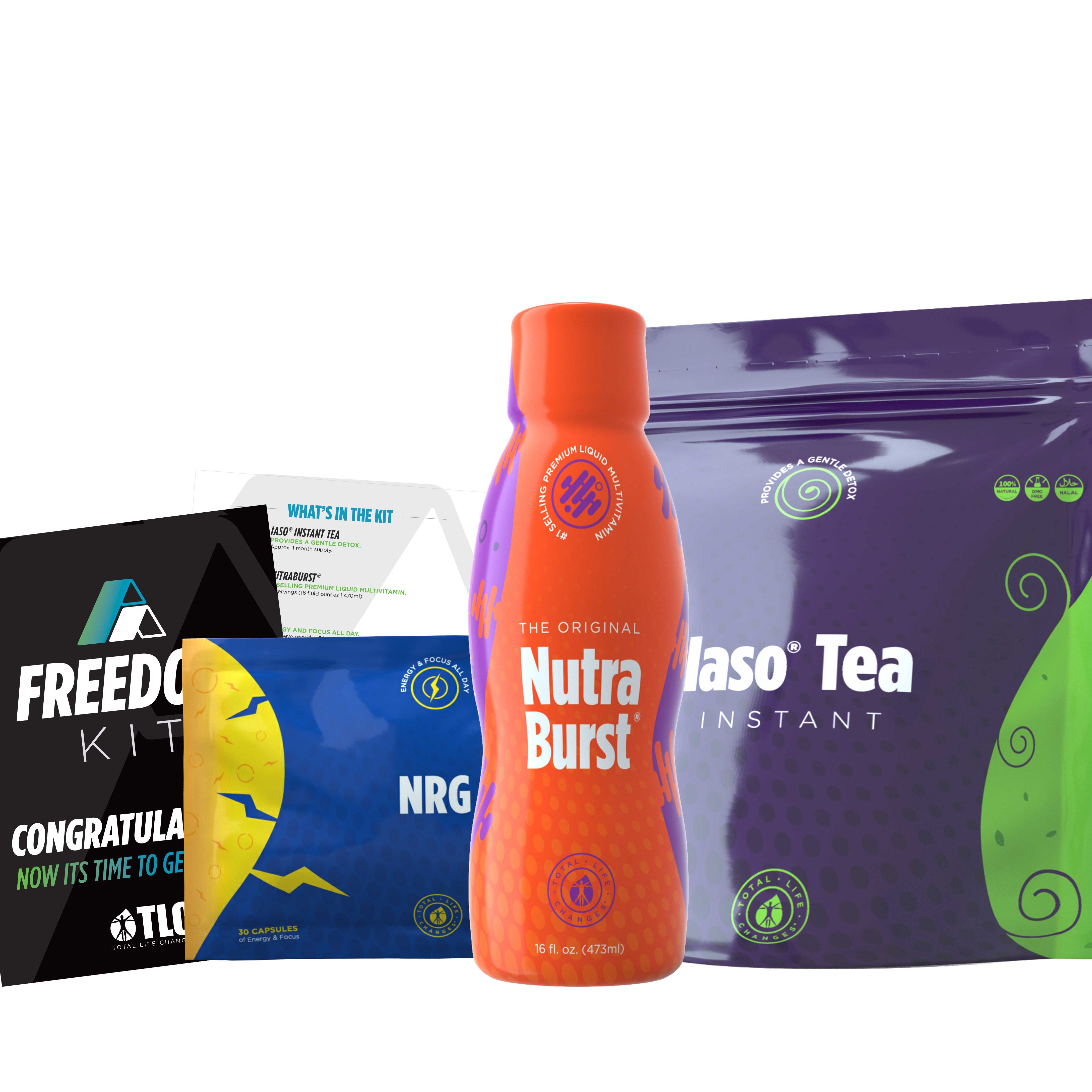 The Get Fit Kit...NutraBusrt,Detox Tea and NRG
