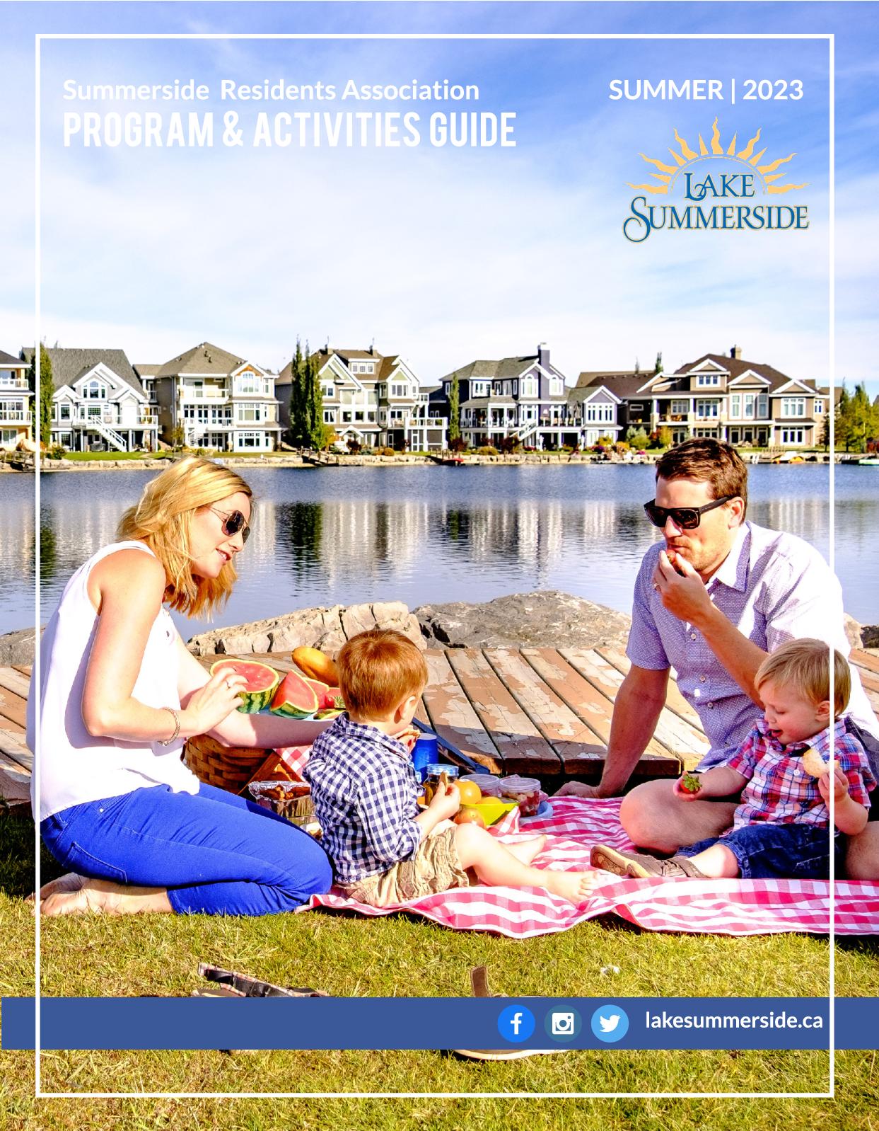 Lake Summerside Instagram, Facebook Linktree