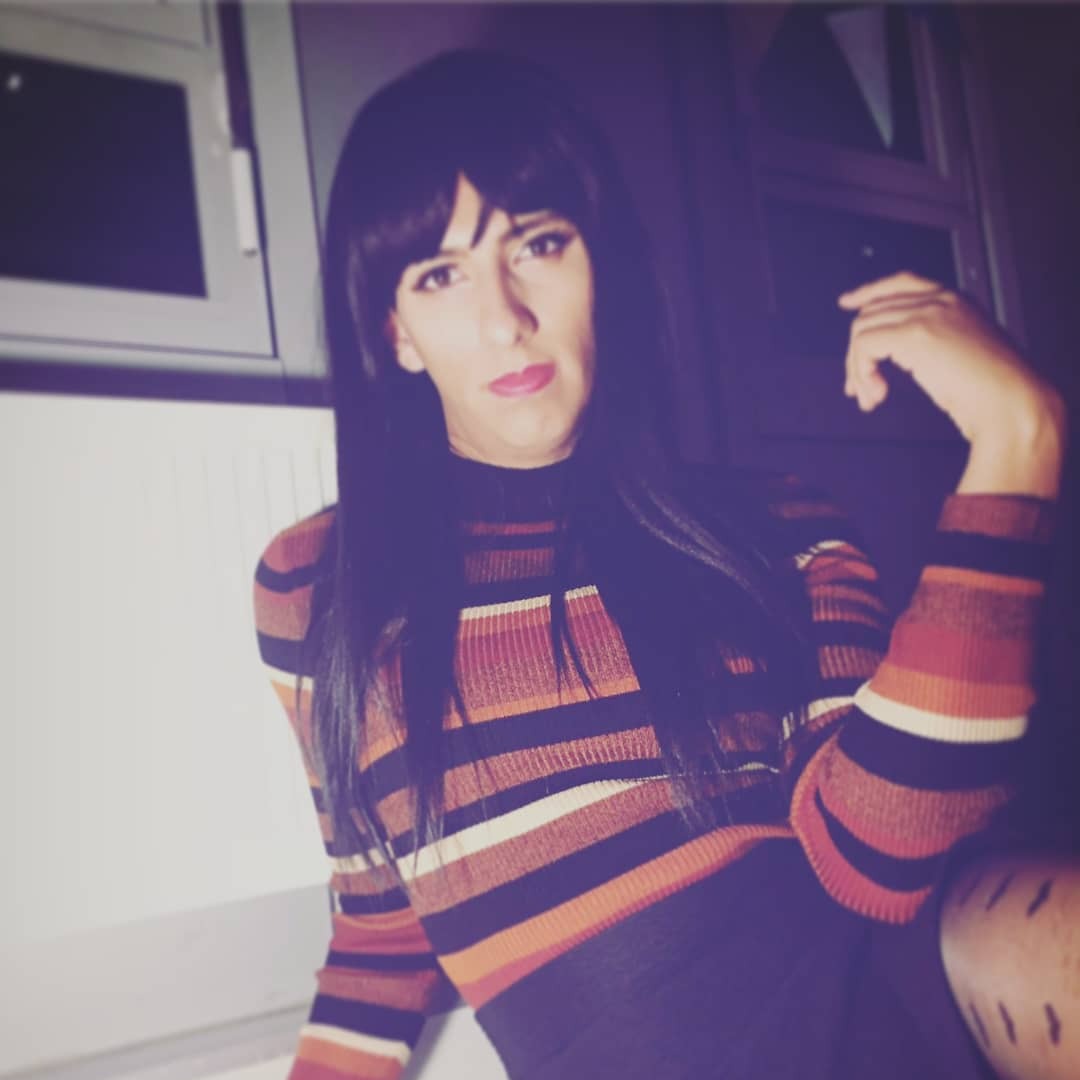 Crossdresser в платье. леатхер сисси. сисси джеймс. фембой хайден. Anna sissy.