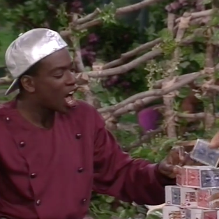 My song "Stacking The Deck" from the TV show Adventures In Wonderland.