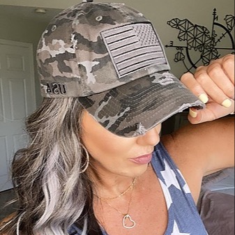 MIRANDA PARKER Distressed USA Hats (code: MIRANDA) Link Thumbnail | Linktree