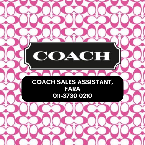 COACH JPO Sales Advisor Instagram, TikTok Linktree