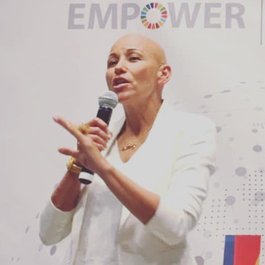 Presenting DIGITAL AWARENESS at WE Empower UN SDG Challenge